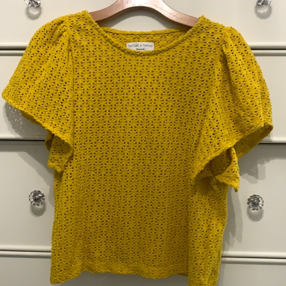 Texture and thread for Madewell /size small/ blouse